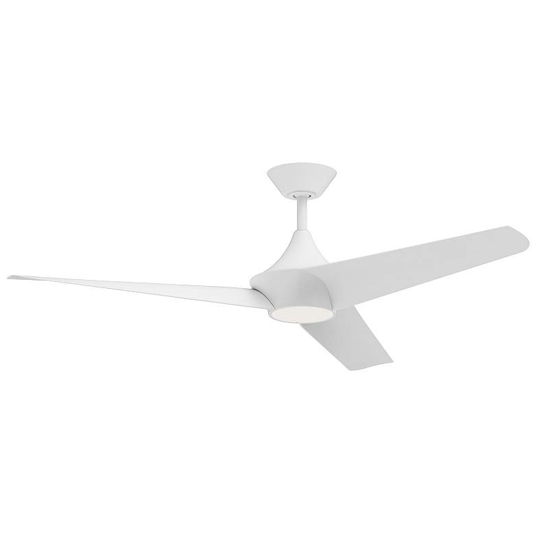 Image 1 Alora Emiko LED 56-in White Ceiling Fan