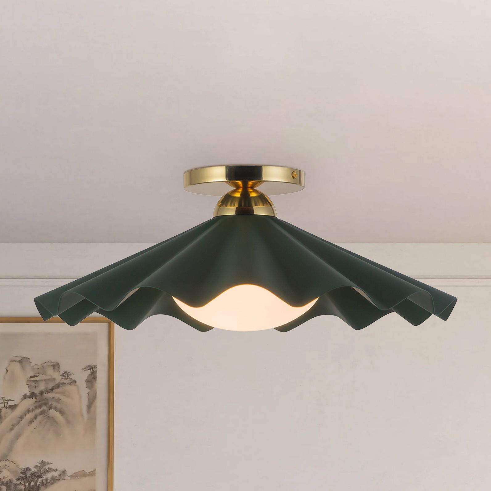 Alora Furrow Green Collection