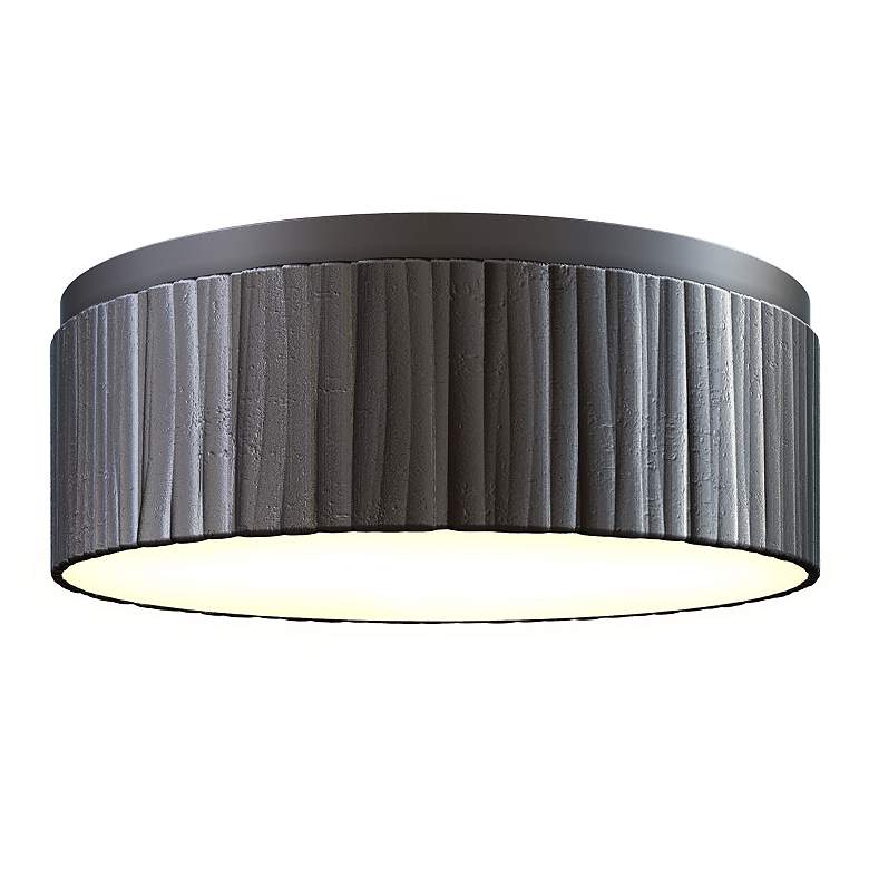 Image 1 Alora Kensington LED 12-in Urban Bronze Flush Mount
