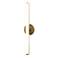 Alora Kensington LED 30-in Vintage Brass Wall Vanity