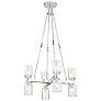 Alora Lucian E12 22-in Clear Crystal/Polished Nickel Chandelier