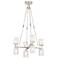 Alora Lucian E12 22-in Clear Crystal/Polished Nickel Chandelier