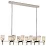1_Alora Lucian E12 52-in Polished Nickel/Alabaster Linear Pendant