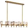 1_Alora Lucian E12 52-in Vintage Brass/Alabaster Linear Pendant