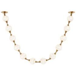 Alora Marni LED 12 Head Natural Brass Pendant