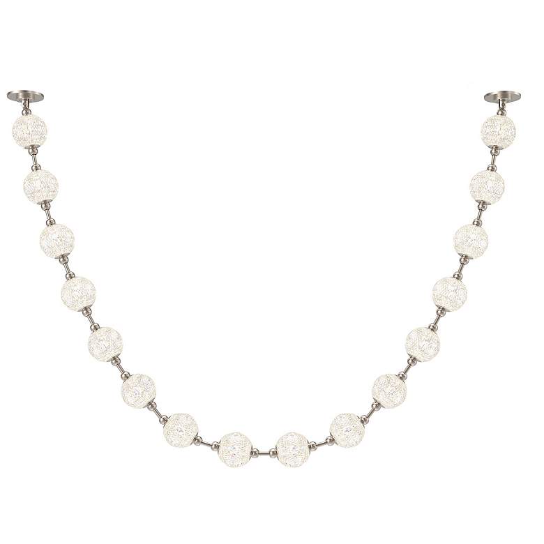 Image 1 Alora Marni LED 16 Head Polished Nickel Pendant