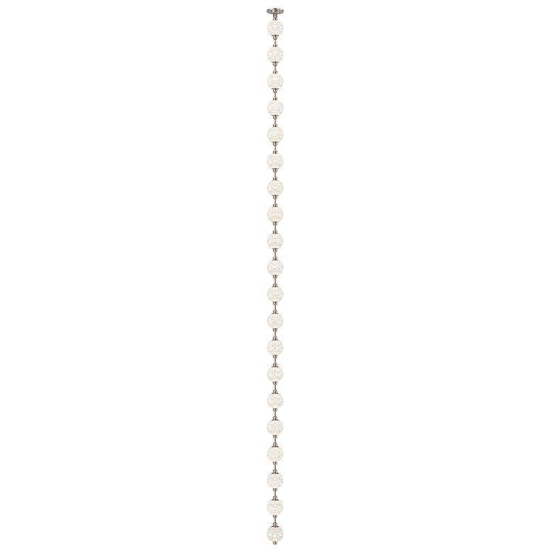 Image 2 Alora Marni LED 20 Head Polished Nickel Pendant more views