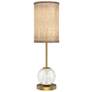 3_Alora Marni LED 21-in Natural Brass/White Linen LED Table Lamp more views