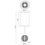 4_Alora Marni LED 21-in Natural Brass/White Linen LED Table Lamp more views