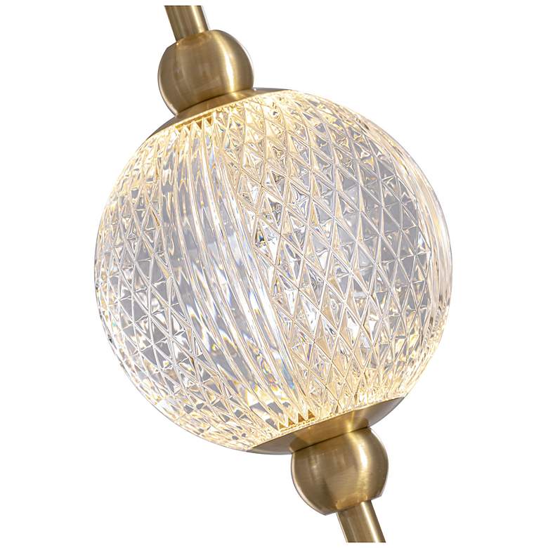 Image 4 Alora Marni LED 23-in Natural Brass Wall Vanity more views