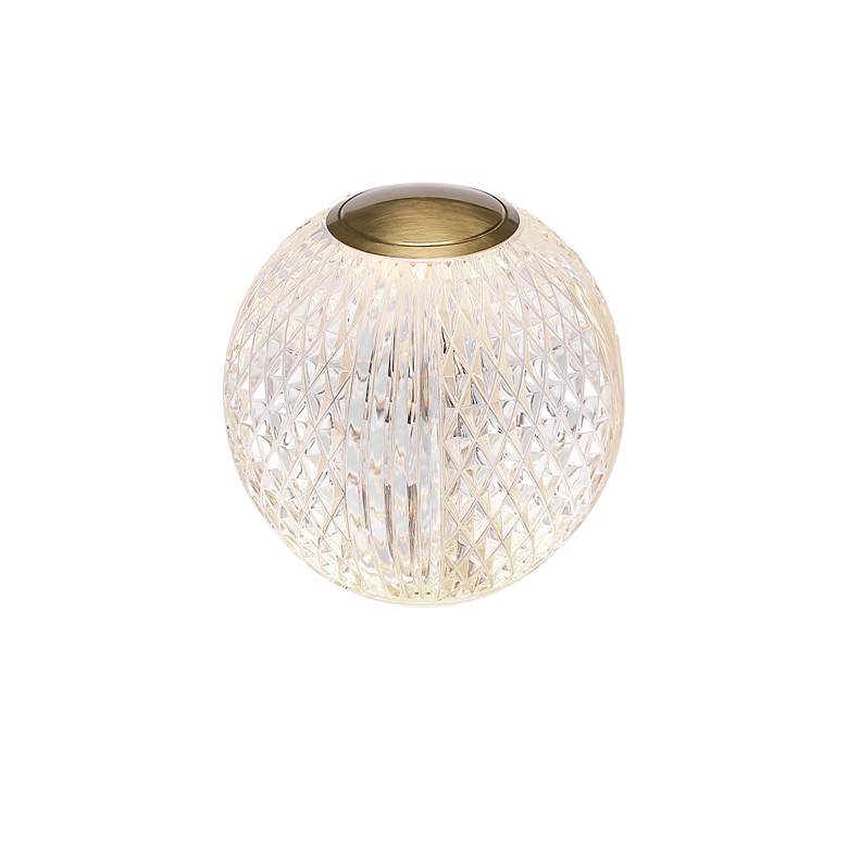 Image 2 Alora Marni LED 3-in Natural Brass Table Lamp more views