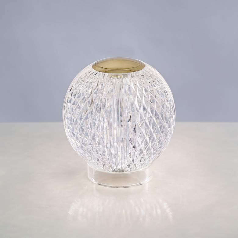 Image 4 Alora Marni LED 3-in Natural Brass Table Lamp more views