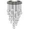 Alora Marni LED 30 Head Polished Nickel Multi-Pendant