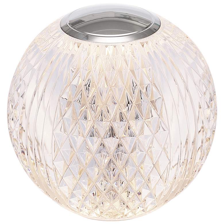 Image 3 Alora Marni LED 4-in Polished Nickel Table Lamp more views