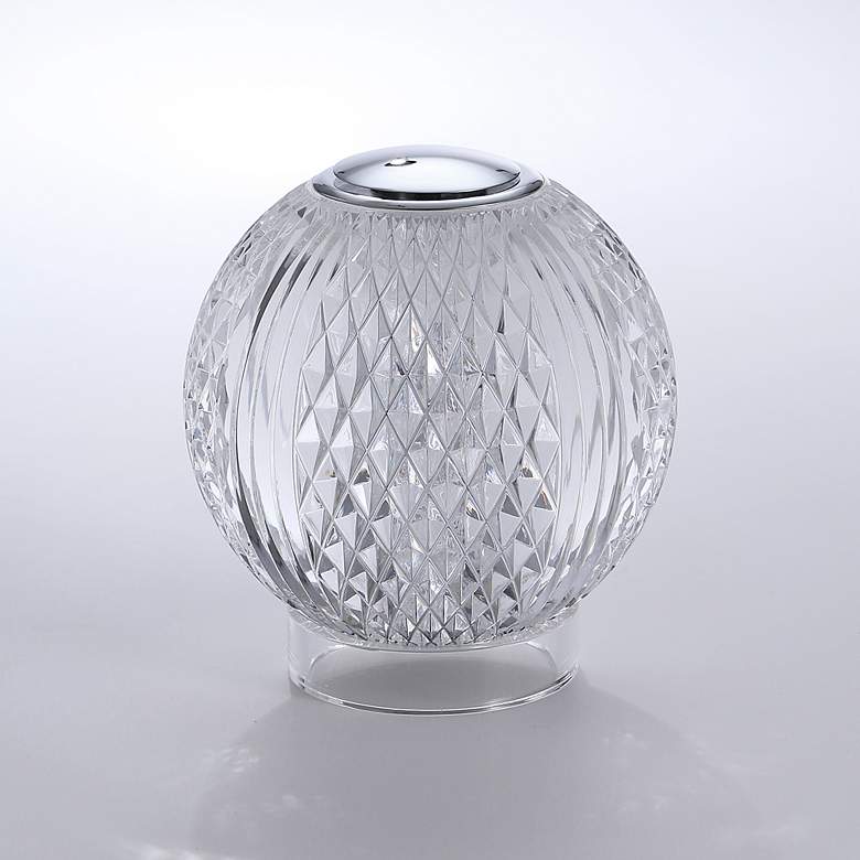 Image 4 Alora Marni LED 4-in Polished Nickel Table Lamp more views