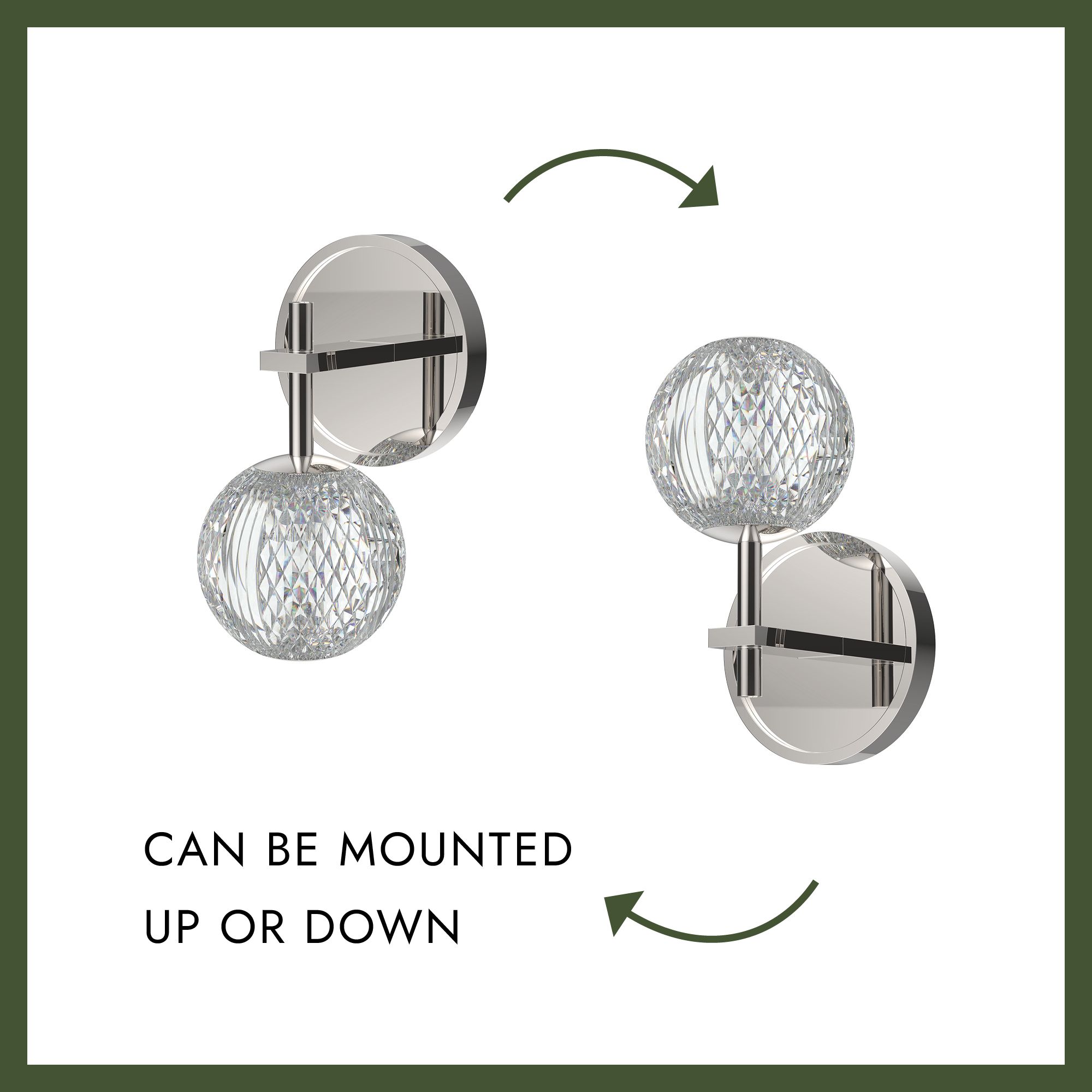 Image 5 Alora Marni LED 5-in Natural Brass Wall Vanity more views