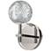 Alora Marni LED 5-in Polished Nickel Wall Vanity