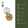 3_Alora Marni LED 5-in Polished Nickel Wall Vanity more views