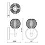 6_Alora Marni LED 5-in Polished Nickel Wall Vanity more views