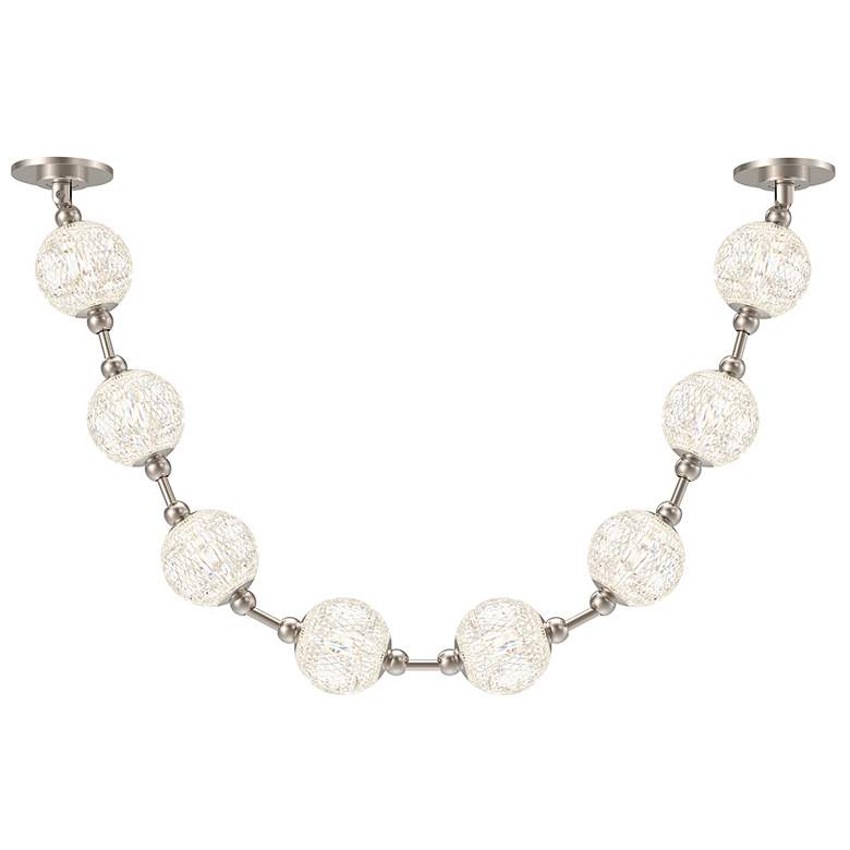 Image 1 Alora Marni LED 8 Head Polished Nickel Pendant