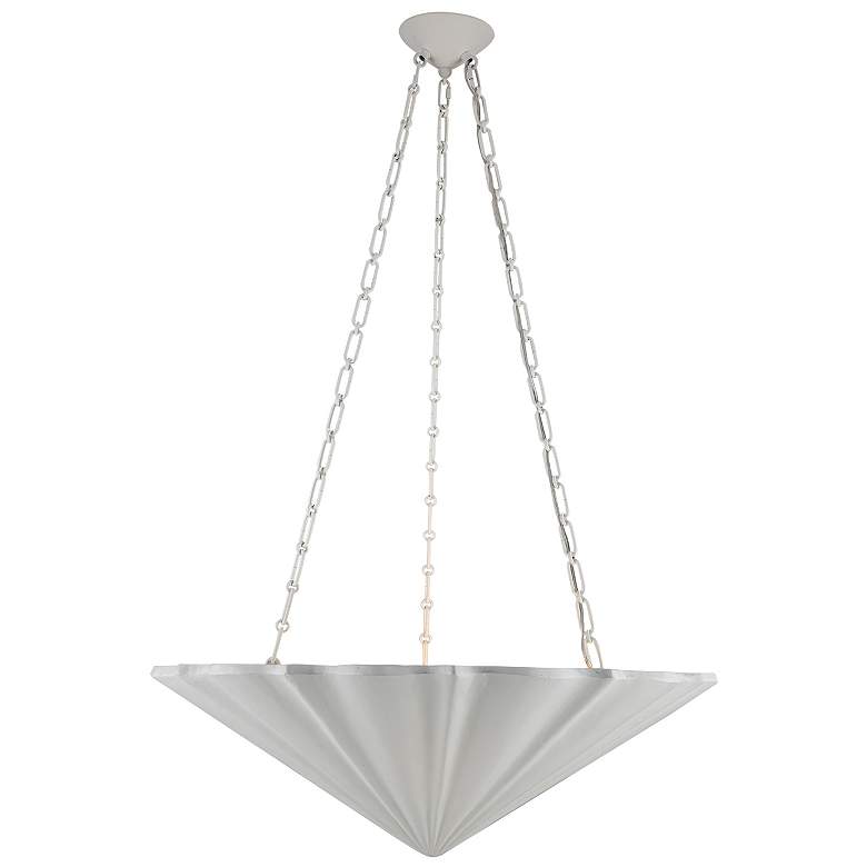 Image 1 Alora Martine E26 30-in Antique White Chandelier