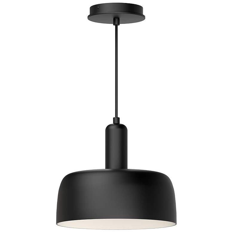 Image 1 Alora Mood Adriano E26 10-in Matte Black Pendant