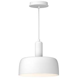Image1 of Alora Mood Adriano E26 10-in White Pendant
