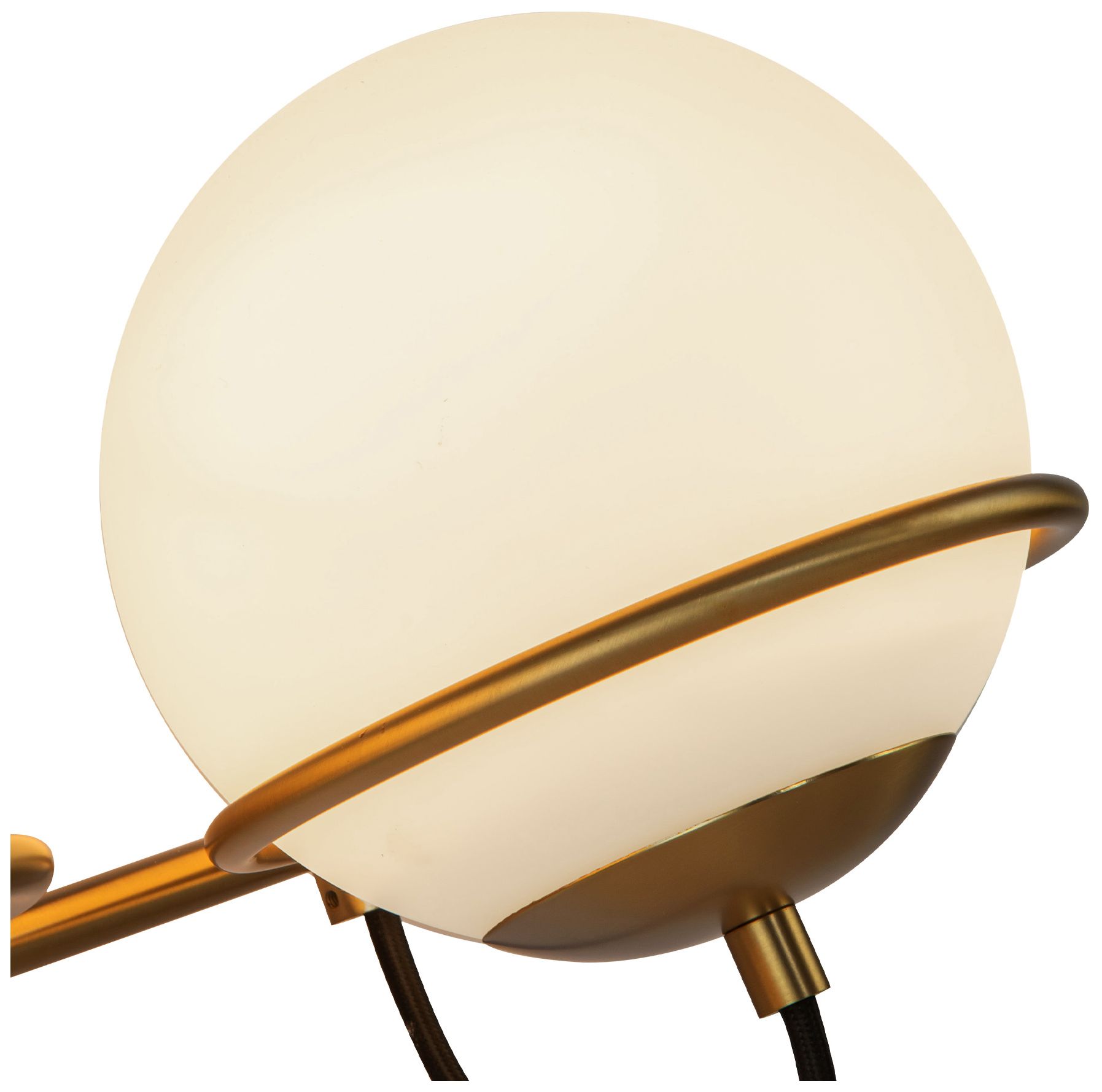 Image 5 Alora Mood Alba E26 24-in Aged Gold/Opal Glass Wall Vanity more views