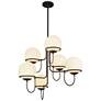 1_Alora Mood Alba E26 32-in Matte Black/Opal Glass Chandelier