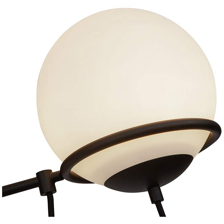 Image 5 Alora Mood Alba E26 32-in Matte Black/Opal Glass Chandelier more views