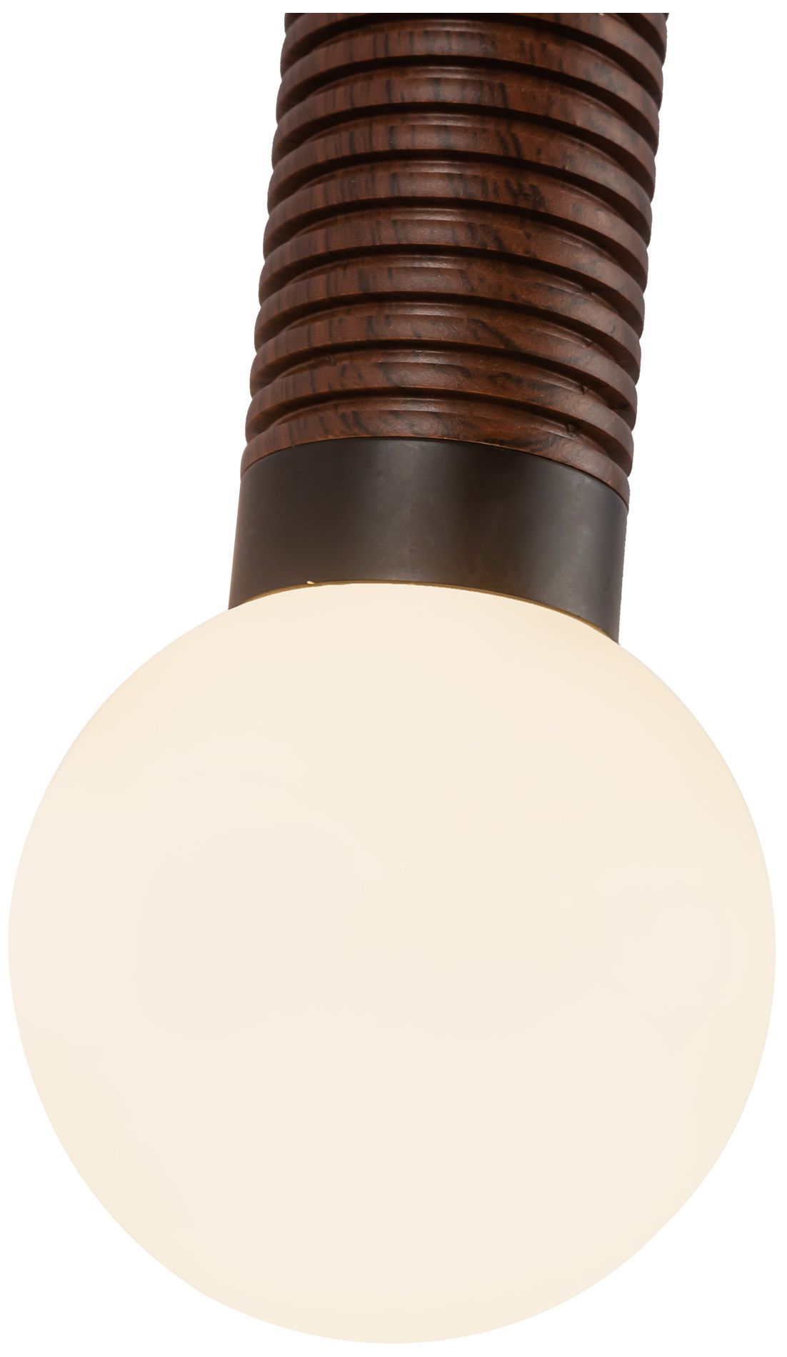 Image 3 Alora Mood Arden LED 14-in Matte Black/Opal Glass Wall Vanity more views