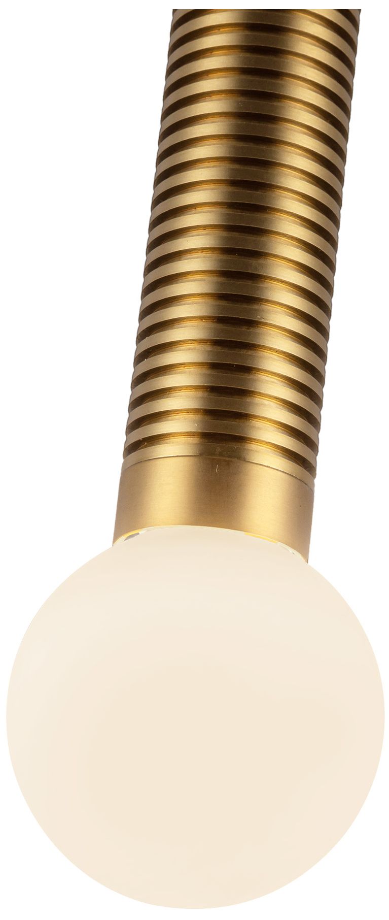 Image 3 Alora Mood Arden LED 23-in Brushed Gold/Opal Glass Wall Vanity more views