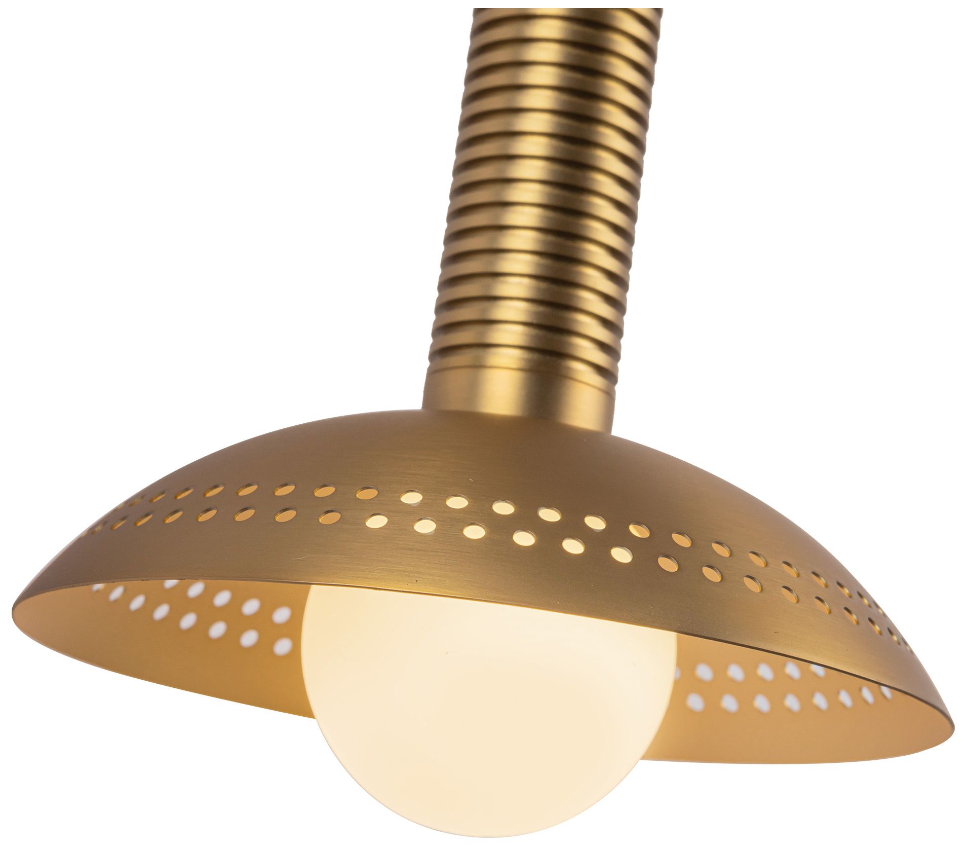 Image 3 Alora Mood Arden LED 23-in (With Shade) Gold/Opal Glass Wall Vanity more views