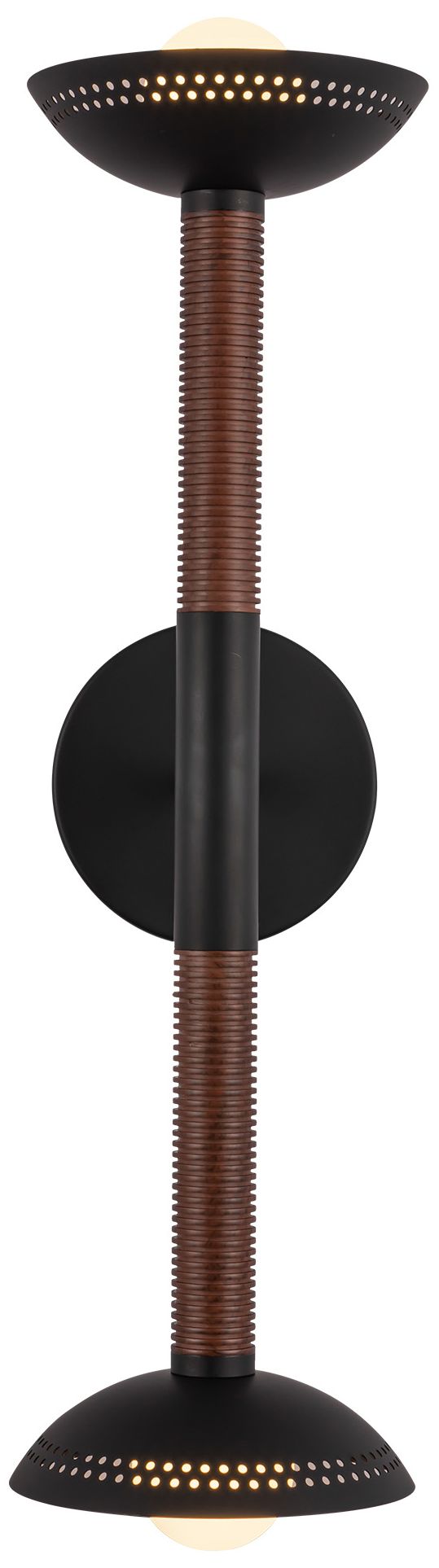 Image 2 Alora Mood Arden LED 23-in (With Shade) Matte Black/Opal Glass Wall Vanity more views