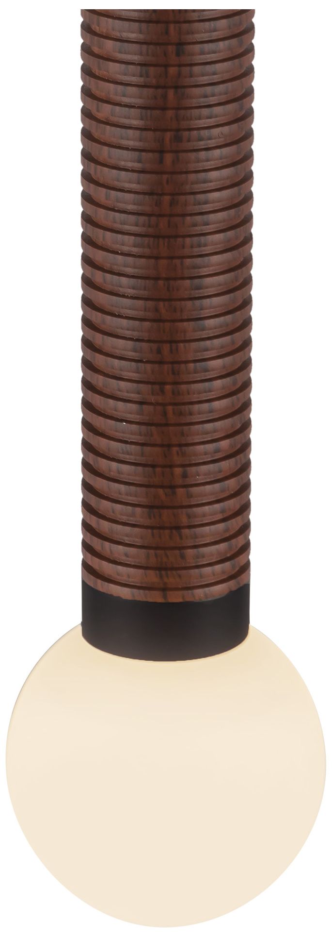 Image 3 Alora Mood Arden LED 9-in Matte Black/Opal Glass Pendant more views