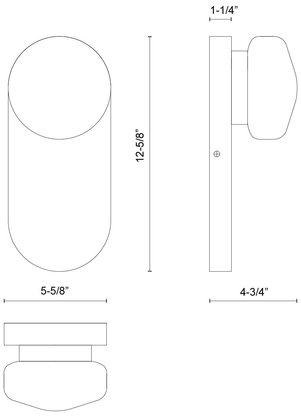 Image 6 Alora Mood Ariel E26 12-in Brushed Gold/Opal Glass Wall Vanity more views