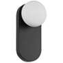 4_Alora Mood Ariel E26 12-in Matte Black/Opal Glass Wall Vanity more views