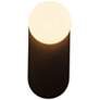 5_Alora Mood Ariel E26 12-in Matte Black/Opal Glass Wall Vanity more views