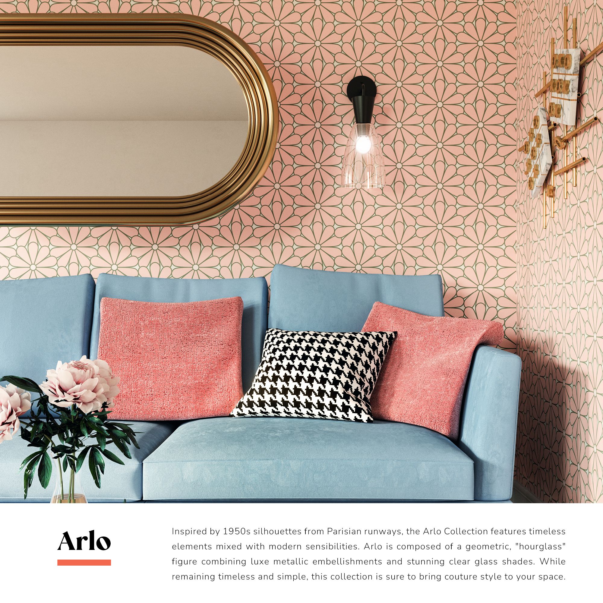 Image 4 Alora Mood Arlo E26 7-in Clear Glass/Matte Black Wall Vanity more views