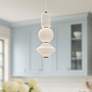 Thumbnail3 of Alora Mood Bijou LED 8-in Aged Gold/Opal Matte Glass Pendant more views
