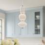1_Alora Mood Bijou LED 8-in Brushed Nickel/Opal Matte Glass Pendant