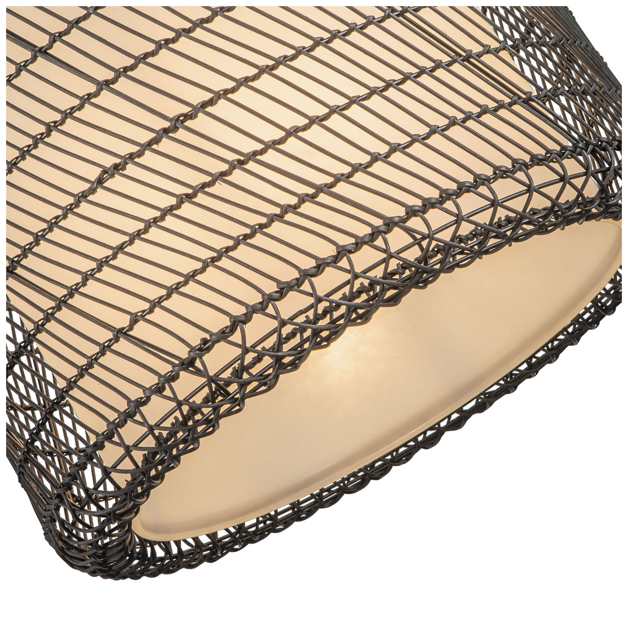 Image 5 Alora Mood Bondi E26 20-in Matte Black/Opal Glass Pendant more views