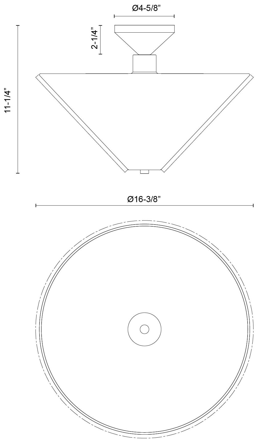 Image 5 Alora Mood Bridgette E26 16-in Matte Black/Rattan Semi-Flush Mount more views