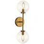 1_Alora Mood Cassia E12 20-in Aged Gold/Clear Glass Wall Vanity