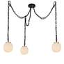 1_Alora Mood Cherise E26 3-Light Matte Black/Glossy Ribbed Opal Pendant