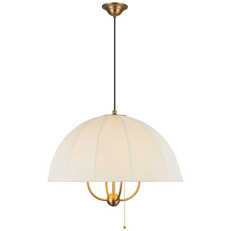 Image 1 Alora Mood Crosby E12 24-in Brushed Gold Pendant