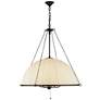 1_Alora Mood Crosby E12 33-in Matte Black Socket Chandelier