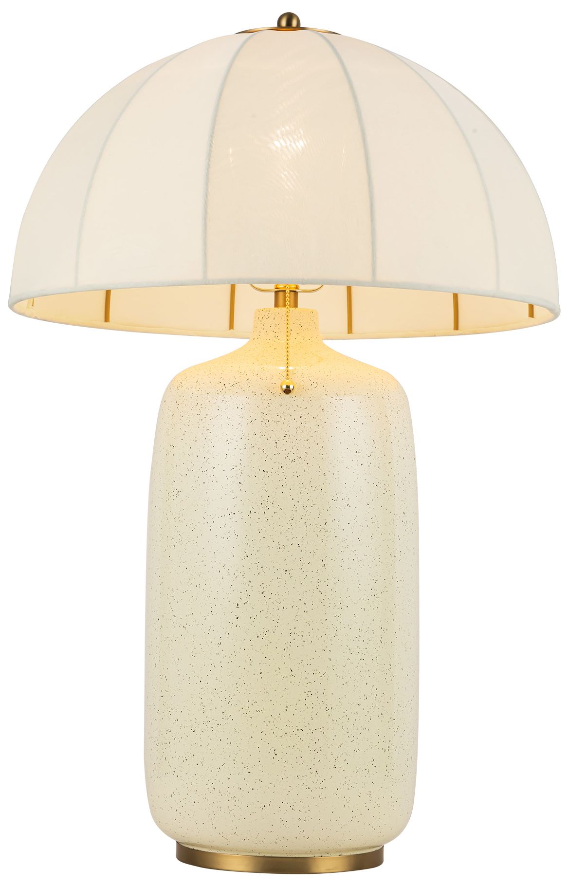 Image 2 Alora Mood Crosby E26 18-in Brushed Gold Socket Table Lamp more views