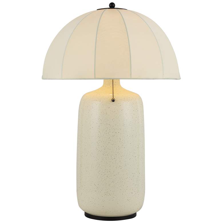 Image 1 Alora Mood Crosby E26 18-in Matte Black Socket Table Lamp