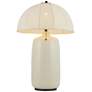 2_Alora Mood Crosby E26 18-in Matte Black Socket Table Lamp more views
